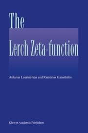 Cover von The Lerch zeta-function