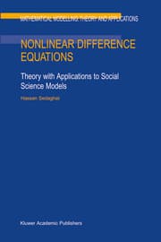 Cover von Nonlinear Difference Equations