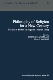 Cover von Philosophy of Religion for a New Century
