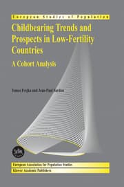 Cover von Childbearing Trends and Prospects in Low-Fertility Countries