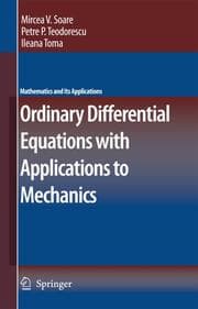 Cover von Ordinary Differential Equations with Applications to Mechanics