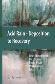 Cover von Acid Rain - Deposition to Recovery