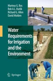 Cover von Water Requirements for Irrigation and the Environment
