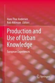 Cover von Production and Use of Urban Knowledge
