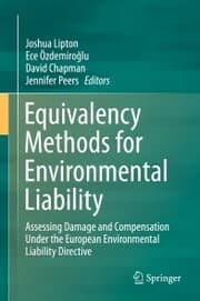 Cover von Equivalency Methods for Environmental Liability