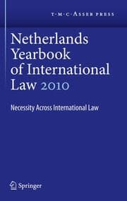 Cover von Netherlands Yearbook of International Law Volume 2010