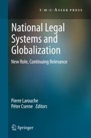 Cover von National Legal Systems and Globalization