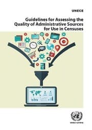 Cover von Guidelines for Assessing the Quality of Administrative Sources for Use in Censuses