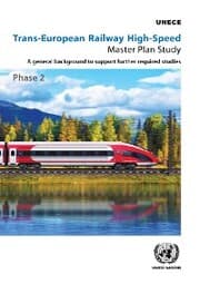 Cover von Trans-European Railway High-Speed Master Plan Study: Phase 2
