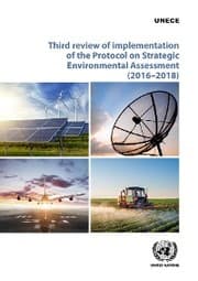 Cover von Third Review of Implementation of the Protocol on Strategic Environmental Assessment (2016-2018)