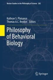 Cover von Philosophy of Behavioral Biology