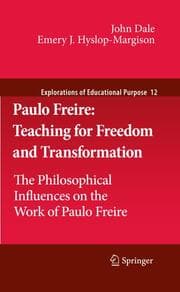 Cover von Paulo Freire: Teaching for Freedom and Tranformation