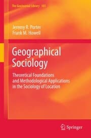 Cover von Geographical Sociology