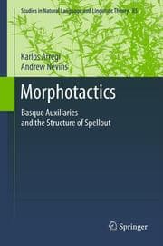 Cover von Morphotactics