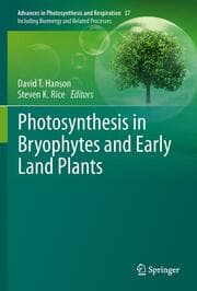 Cover von Photosynthesis in Bryophytes and Early Land Plants