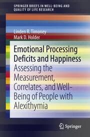 Cover von Emotional Processing Deficits and Happiness