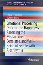 Cover von Emotional Processing Deficits and Happiness