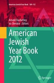 Cover von American Jewish Year Book 2012