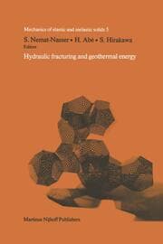 Cover von Hydraulic fracturing and geothermal energy