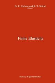 Cover von Proceedings of the IUTAM Symposium on Finite Elasticity