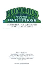Cover von Economics Social Institutions