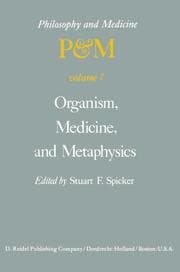 Cover von Organism, Medicine, and Metaphysics