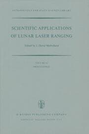 Cover von Scientific Applications of Lunar Laser Ranging