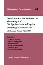 Cover von Noncommutative Differential Geometry and Its Applications to Physics