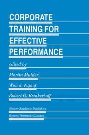 Cover von Corporate Training for Effective Performance