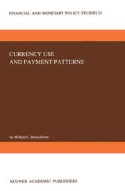 Cover von Currency Use and Payment Patterns