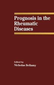 Cover von Prognosis in the Rheumatic Diseases