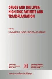 Cover von Drugs and the Liver: High Risk Patients and Transplantation