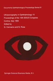 Cover von Ultrasonography in Ophthalmology XV