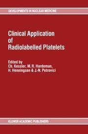 Cover von Clinical Application of Radiolabelled Platelets
