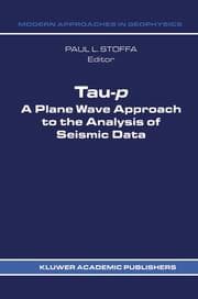 Cover von Tau-p: a plane wave approach to the analysis of seismic data