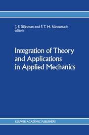 Cover von Integration of Theory and Applications in Applied Mechanics