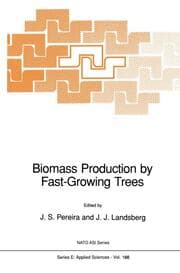 Cover von Biomass Production by Fast-Growing Trees