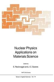 Cover von Nuclear Physics Applications on Materials Science