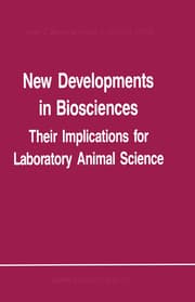 Cover von New Developments in Biosciences: Their Implications for Laboratory Animal Science