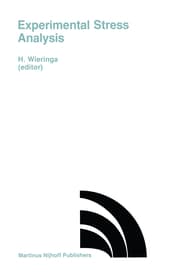 Cover von Experimental Stress Analysis