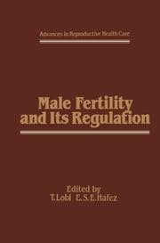 Cover von Male Fertility and Its Regulation
