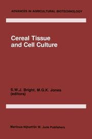 Cover von Cereal Tissue and Cell Culture