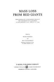 Cover von Mass Loss from Red Giants