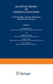 Cover von Quantum Theory of Chemical Reactions