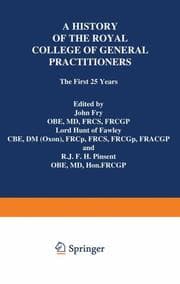Cover von A History of the Royal College of General Practitioners