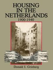 Cover von Housing in The Netherlands 1900-1940