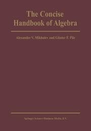 Cover von The Concise Handbook of Algebra