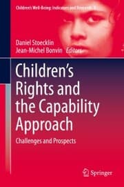 Cover von Children's Rights and the Capability Approach