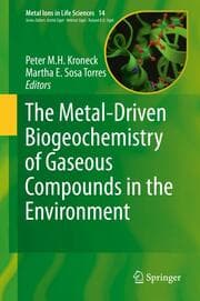 Cover von The Metal-Driven Biogeochemistry of Gaseous Compounds in the Environment