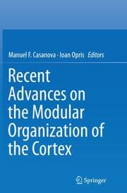 Cover von Recent Advances on the Modular Organization of the Cortex
